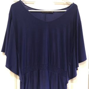 XS Purple Peplum Top - The Limited